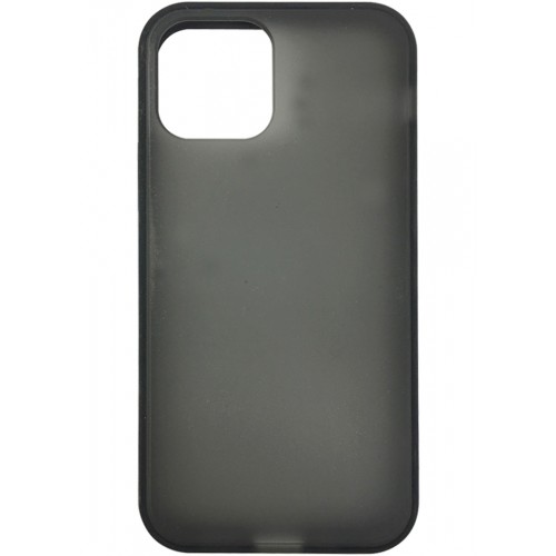 iPhone 12/iPhone 12 Pro Smoke Transparent Black